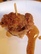 Fried Chicken and Waffle Bites with Chili Brown Sugar Syrup